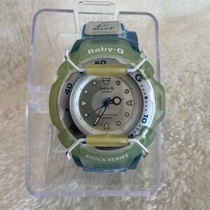 CASIO G Reef Blue and Green Baby-G Watch